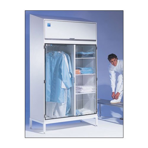 Cleanroom garment storage cabinet2